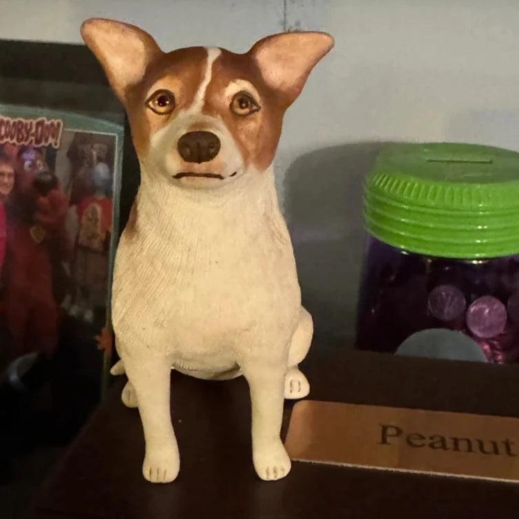 Personalized Pet Clay Sculpture,Custom Pet Statue,Pet Memorial,Pet Loss gifts - Custom Pet Memories